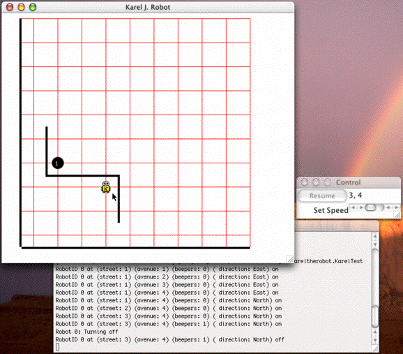 (Image of Karel in a world)