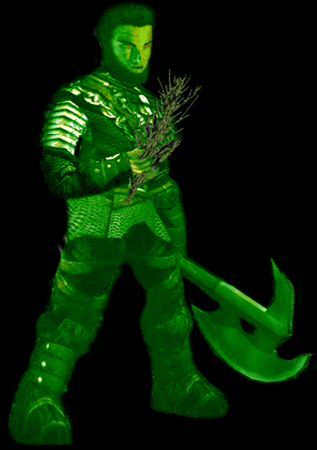green knight character description