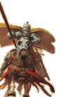 Knight on horse