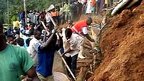 Landslide in Uganda