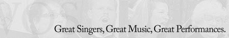 WOS: Great Singers, Great Music, Great Performances