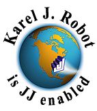  Karel J. Robot is JJ enabled (logo)