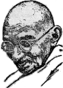 (Gandhi image)