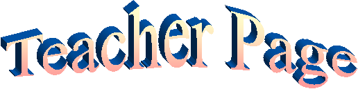 Teacher Page