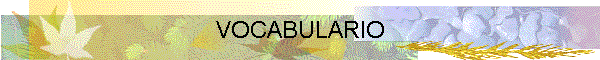VOCABULARIO